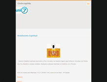 Tablet Screenshot of centroespirita.webnode.com.br