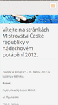 Mobile Screenshot of freedivingmcr2012.webnode.cz