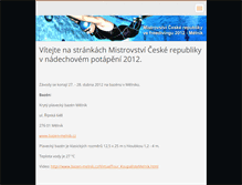 Tablet Screenshot of freedivingmcr2012.webnode.cz
