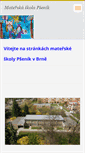 Mobile Screenshot of mspsenik-brno.webnode.cz