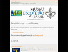 Tablet Screenshot of museuescoteiro.webnode.com