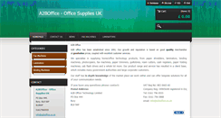 Desktop Screenshot of officesuppliesuk.webnode.com