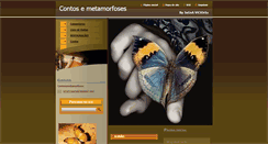 Desktop Screenshot of contosemetamorfoses.webnode.com.br