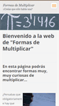 Mobile Screenshot of formasdemultiplicar.webnode.es