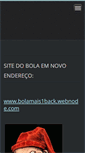 Mobile Screenshot of bolamaisumback.webnode.com.br