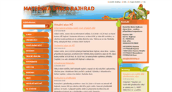 Desktop Screenshot of msrajhrad.webnode.cz