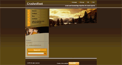 Desktop Screenshot of crushedfoot.webnode.com