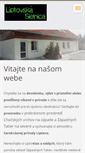 Mobile Screenshot of liptovskasielnica-liptov.webnode.sk