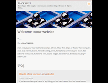 Tablet Screenshot of blackapple.webnode.com