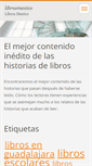 Mobile Screenshot of librosmexico.webnode.es