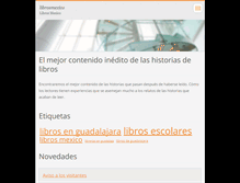 Tablet Screenshot of librosmexico.webnode.es