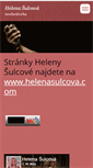 Mobile Screenshot of helenasulcova.webnode.cz