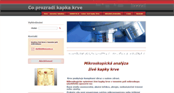 Desktop Screenshot of kapkakrve.webnode.cz