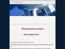 Tablet Screenshot of kapkakrve.webnode.cz