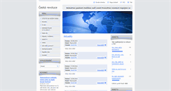 Desktop Screenshot of ceskarevoluce.webnode.cz