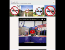 Tablet Screenshot of portalproiet.webnode.com.br