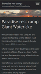 Mobile Screenshot of paradise-rest-camp1.webnode.com