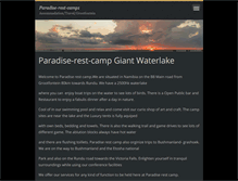Tablet Screenshot of paradise-rest-camp1.webnode.com