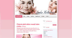 Desktop Screenshot of kolbikova-cosmetic.webnode.sk