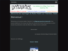 Tablet Screenshot of interstice.webnode.com