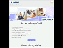 Tablet Screenshot of fax.webnode.cz
