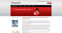 Desktop Screenshot of mktegrafico.webnode.com.br