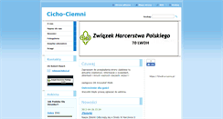 Desktop Screenshot of cicho-ciemni.webnode.com