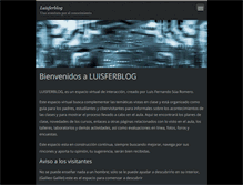Tablet Screenshot of luisferblog.webnode.es