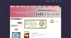 Desktop Screenshot of chefjudy.webnode.com