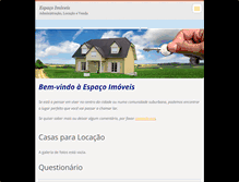 Tablet Screenshot of espacoimoveis.webnode.pt