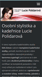 Mobile Screenshot of luciepolidarova.webnode.cz
