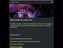 Tablet Screenshot of institutopaulista.webnode.com.br