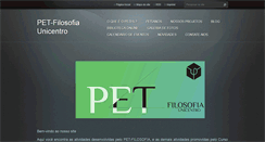 Desktop Screenshot of petfilosofiaunicentro.webnode.com.br