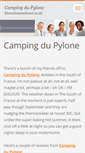 Mobile Screenshot of campingdupylone.webnode.com