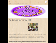 Tablet Screenshot of portalluzeharmonia1111.webnode.com.br