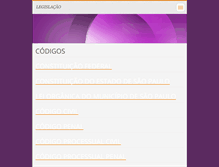 Tablet Screenshot of direitouninove9.webnode.com.br