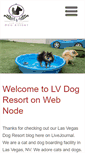 Mobile Screenshot of las-vegas-dog-resort7.webnode.com