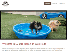 Tablet Screenshot of las-vegas-dog-resort7.webnode.com
