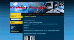 Desktop Screenshot of kvelektro.webnode.cz