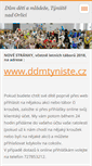 Mobile Screenshot of ddmslunicko.webnode.cz