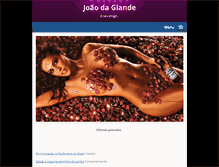 Tablet Screenshot of joaodaglande.webnode.com.br