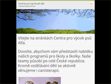 Tablet Screenshot of centrumalfa.webnode.cz