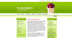 Desktop Screenshot of fasady-zatepleni.webnode.cz