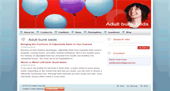 Desktop Screenshot of adultbunkbeds.webnode.com