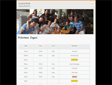 Tablet Screenshot of centralparkfc.webnode.com.br