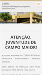 Mobile Screenshot of colegioestadualcepra.webnode.com.br