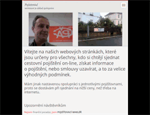 Tablet Screenshot of pojisteniul.webnode.cz