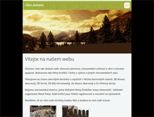 Tablet Screenshot of chov-hostinne.webnode.cz
