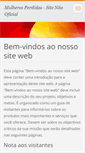 Mobile Screenshot of mulheresperdidas.webnode.com