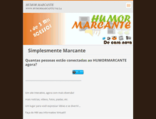 Tablet Screenshot of humormarcante.webnode.com